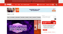 Desktop Screenshot of games.aarp.org