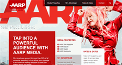 Desktop Screenshot of advertise.aarp.org
